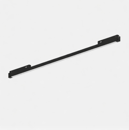 Mágneses sín 5 mm - Lineáris mágneses lámpatest fekete 24V DC 9W 4000K 352 lm 120° CRI90 L316 mm