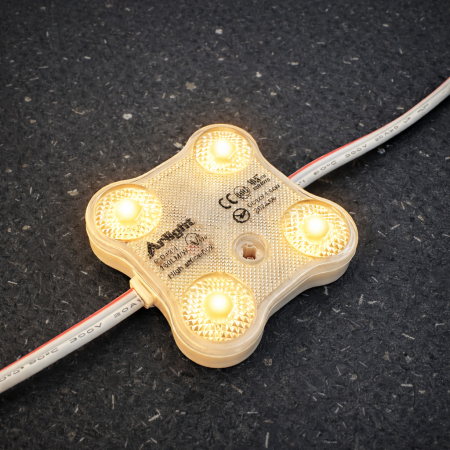 LED modulok - Modul LED Arlight chip 12V • 1.44W • 170°• 230lm • 3000K • IP68