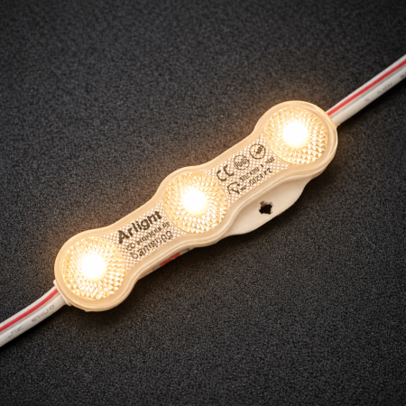 LED modulok - Modul LED  Arlight chip samsung 12V • 1.1W • 170°• 130lm • 3000K • IP68