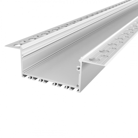 Profil LED GK23-7 incastrat rigips - Profile LED GK23-7 Aluminiu Anodizat 2M