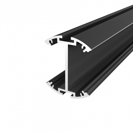 Profil LED P22-8 - Profile LED P22-8 Aluminiu Negru 2M