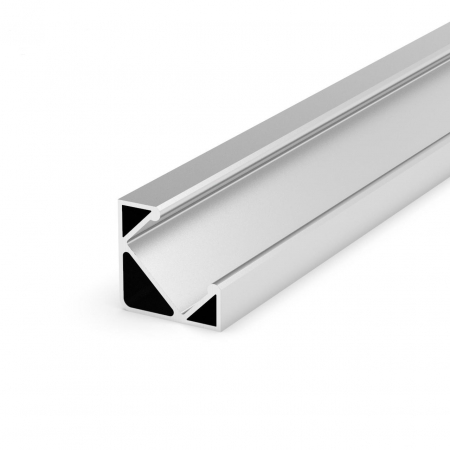 LED profilok - Profile LED P3-1 Aluminiu Anodizat 2M