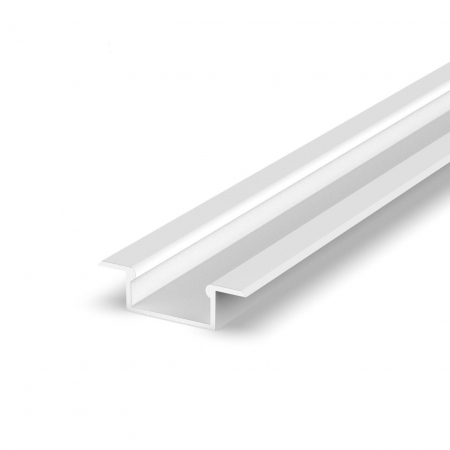 Profil LED P6-2 Incastrat - Profile LED P6-2 Aluminiu Alb 2M