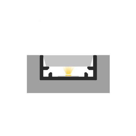 Profile LED P11-1 Aluminiu Alb 2M [1]