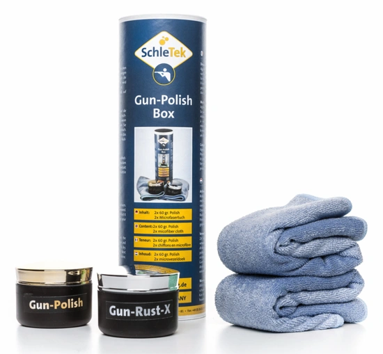 Solutii si lubrifianti - Kit lustruire arme SchleTek Gun Polish Box