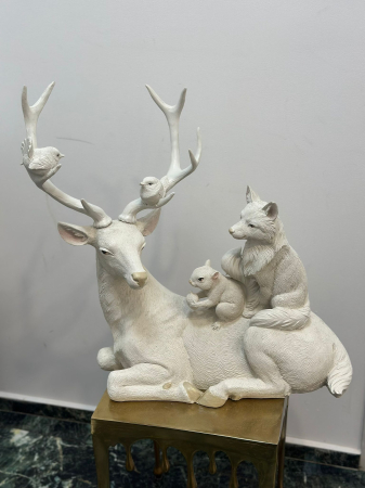 Decoratiuni de Craciun - Caprioara alba