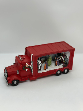 Decoratiuni de Craciun - Masina de Craciun cu iluninare led