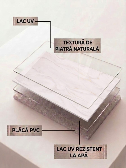 Placă PVC Calacatta Cream Mat XL [4]