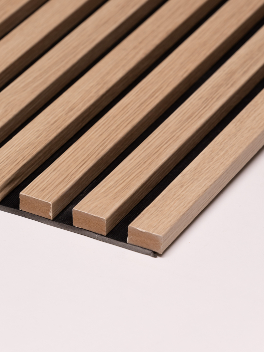 Riflaj MDF Acustic Stejar Deschis 280x50cm [4]