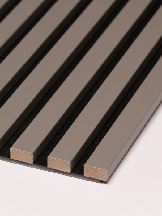 Riflaj MDF Acustic Gri 280x50cm [4]