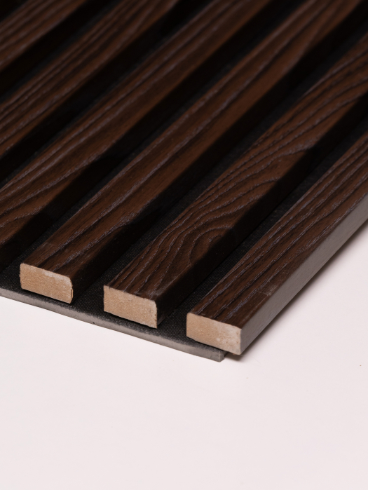Riflaj MDF Acustic Wenge 280x50cm [4]