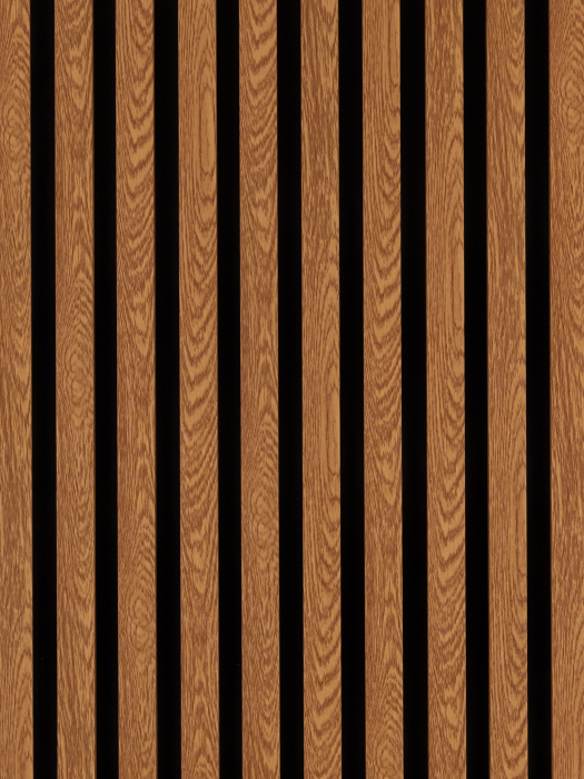 Riflaj MDF Acustic Stejar Coniac 280x50cm [2]