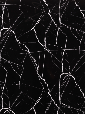 Plăci PVC Aspect Marmură 2,80m - Placă PVC Marmura Black Ice Lucios XL
