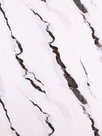 Plăci PVC Aspect Marmură 2,40m - Placă PVC Marmura Arctic Black Lucios L