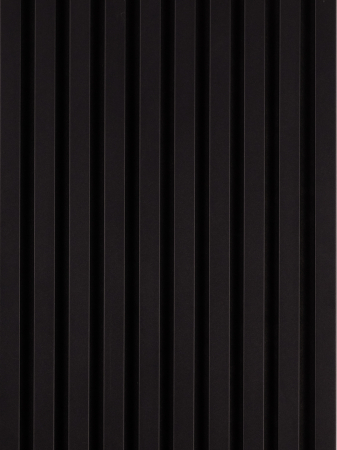 Riflaj MDF Acustic Negru Absolut 280x50cm [1]