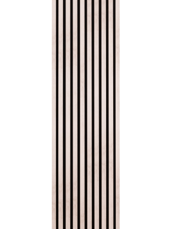 Riflaj MDF Acustic Mesteacăn Crem Texturat 280x50cm [2]