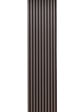 Riflaj MDF Acustic Gri Închis (Antracit) 280x50cm [2]