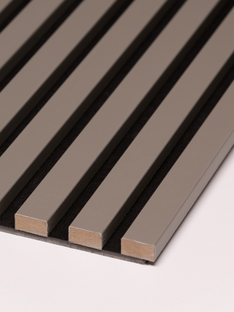 Riflaj MDF Acustic Gri 280x50cm [3]