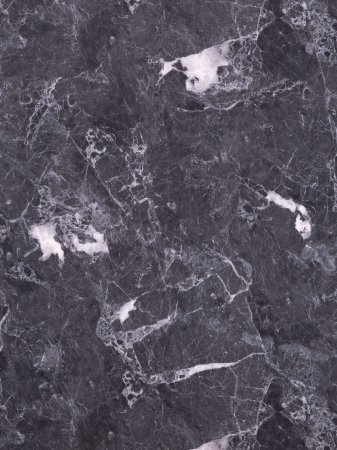 Plăci PVC Aspect Marmură 2,40m - Placă PVC Marmura Cosmic Black Lucios L