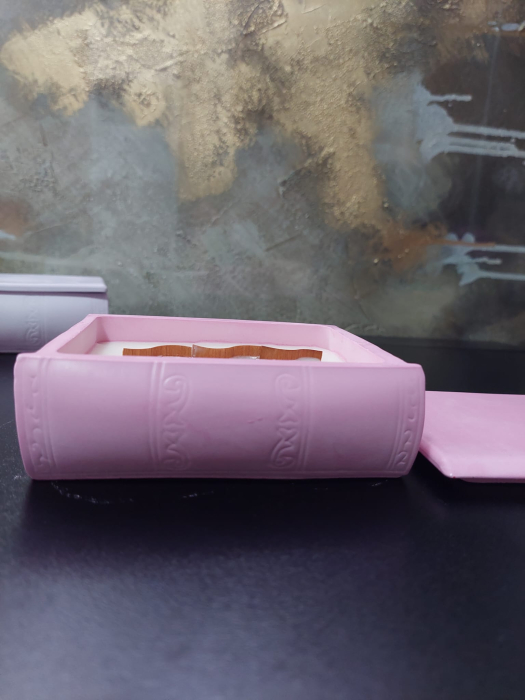 Carte din ceramica cu ceara partfumata [2]