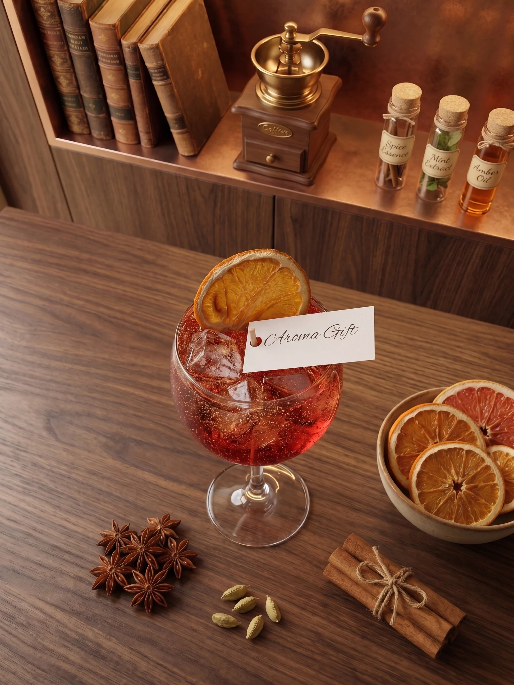 Lumânare Artizanală „Aperol Spritz” – Vara într-un Pahar [2]
