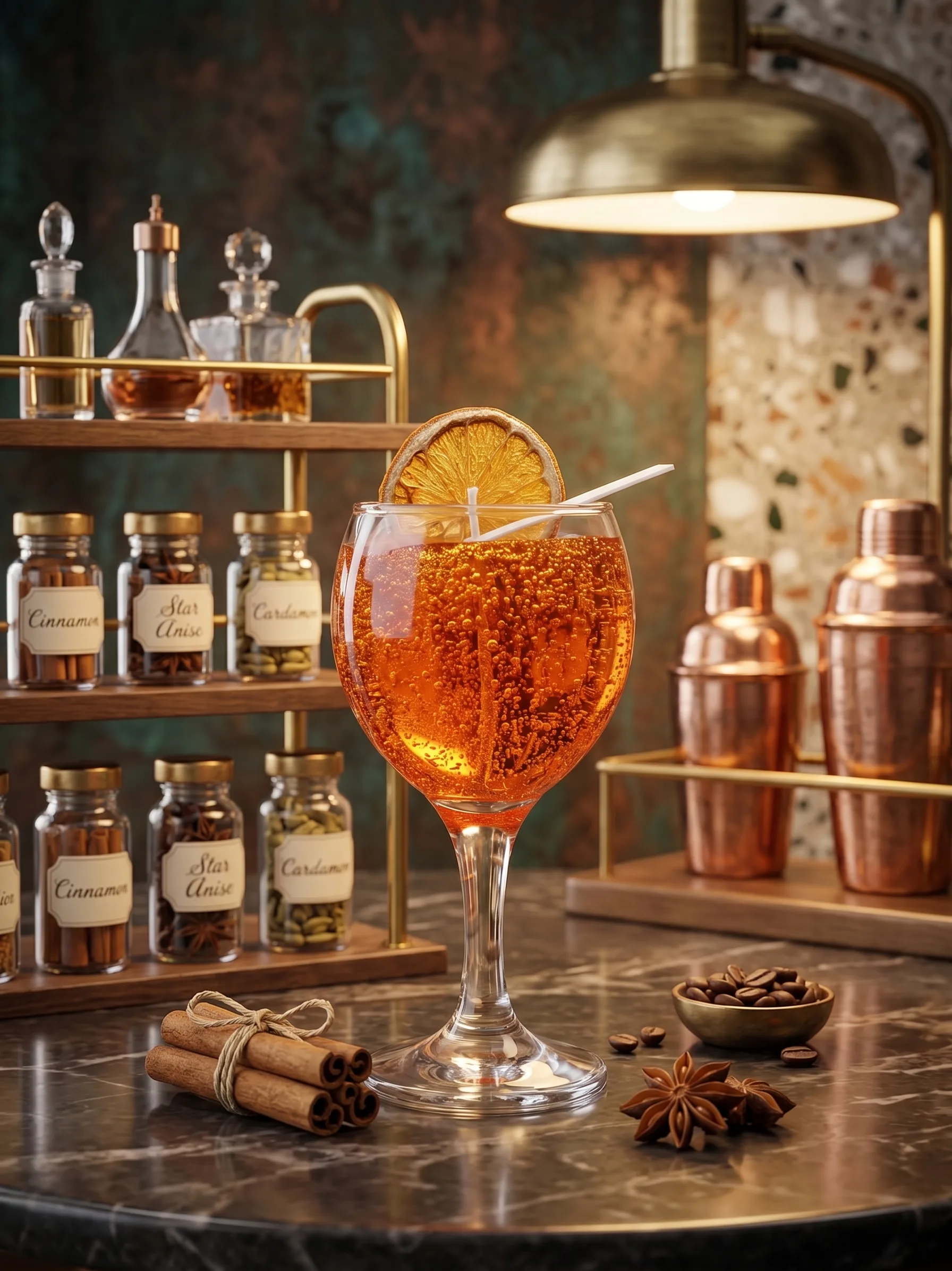 Lumânare Artizanală „Aperol Spritz” – Vara într-un Pahar [3]
