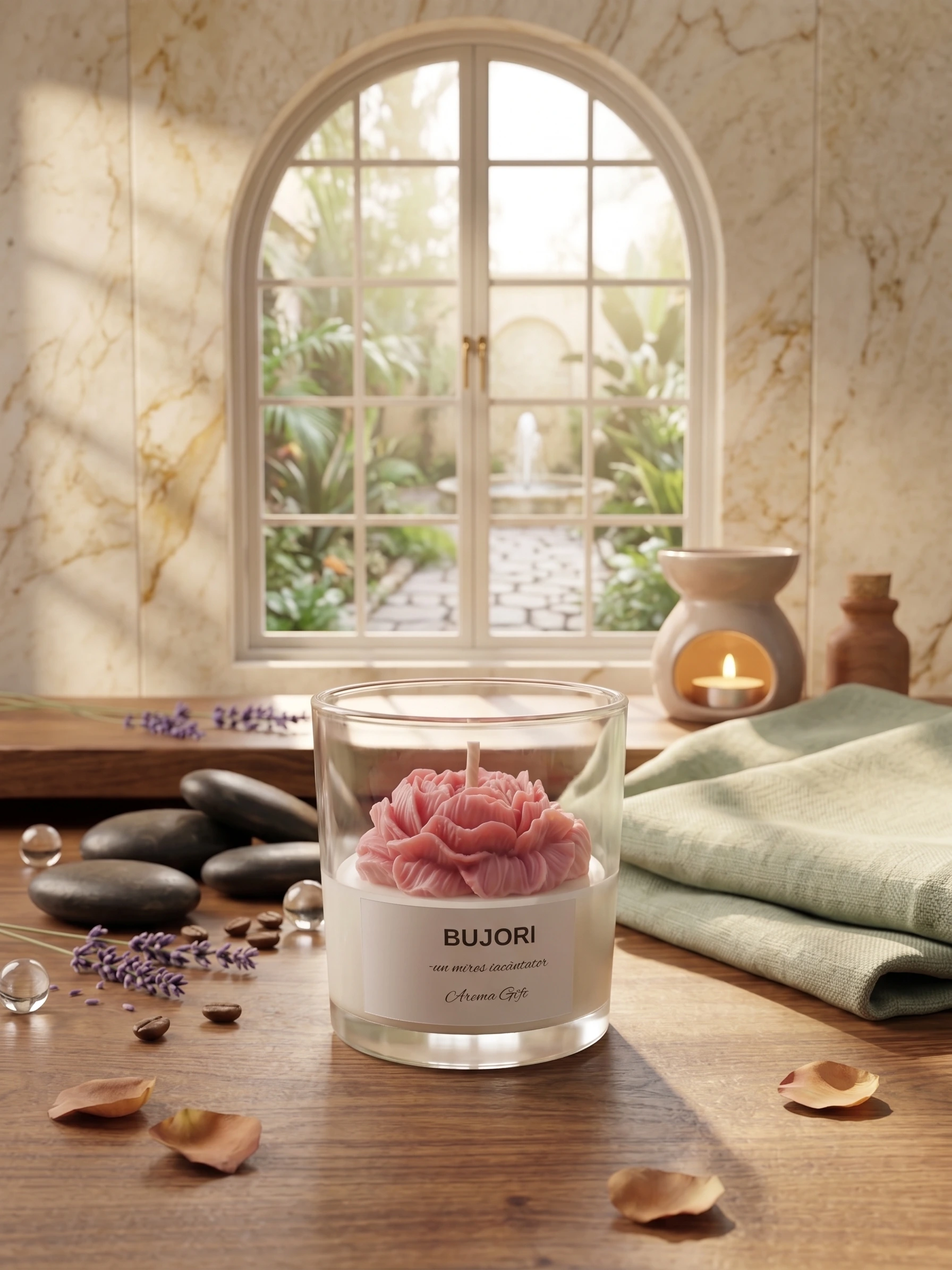 LUMANARE HANDMADE CU AROMA DE BUJOR [3]