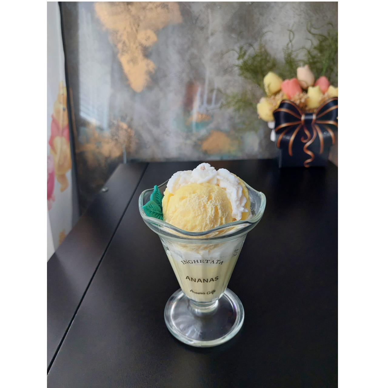 Lumânare Parfumată „Înghețată de Ananas” – O explozie tropicală și fresh [4]