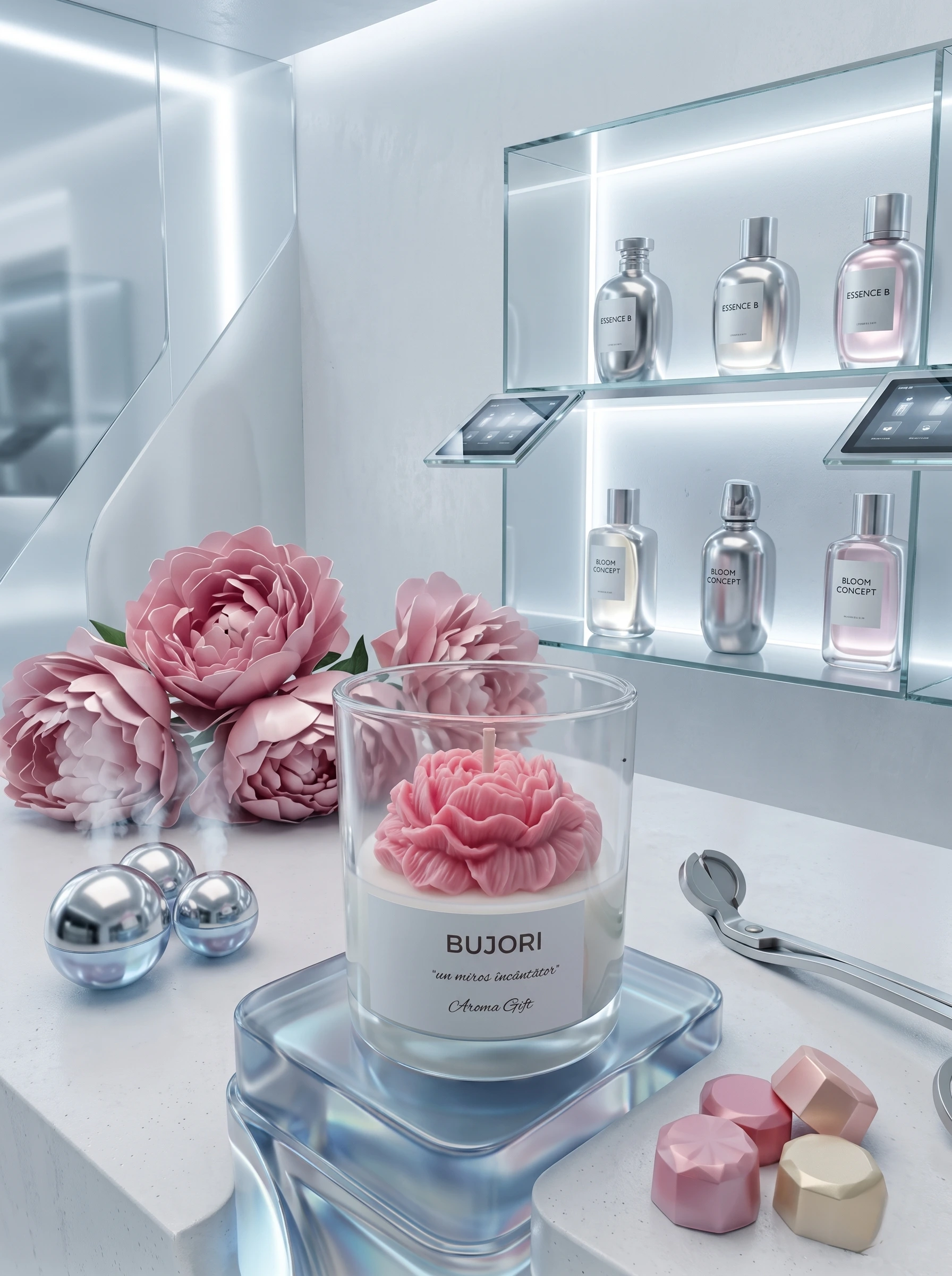 Produse - LUMANARE HANDMADE CU AROMA DE BUJOR