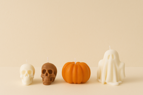 Produse - Set Lumânări Halloween – Mister, Culoare și Farmec
