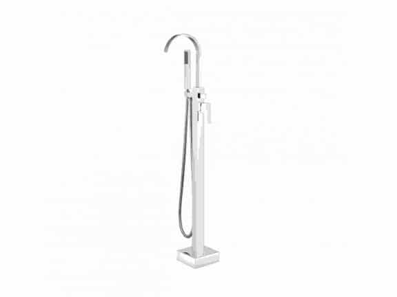 Baterie cadă freestanding Modern II, montaj pe pardoseală, finisaj cromat [1]