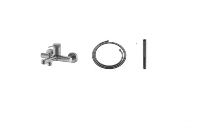 Baterie Cadă PALMFIELD, Completă, cu Montaj pe Perete – Gun Metal [1]