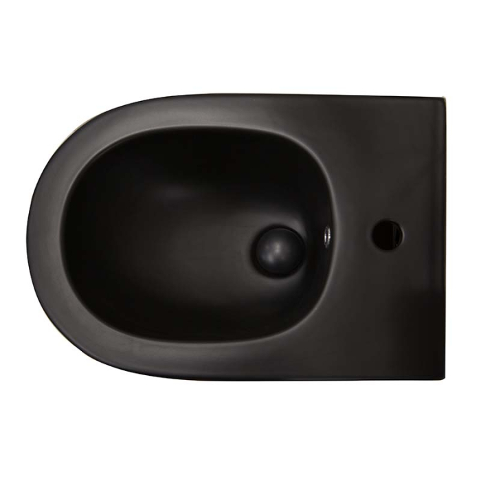 Bideu suspendat Fluminia, Minerva, negru mat [6]