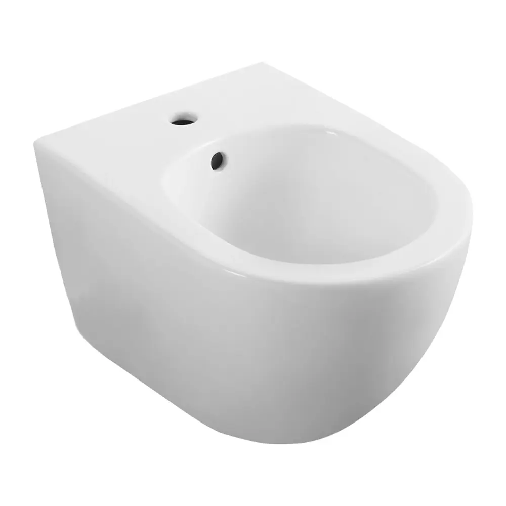 Bideu suspendat semirotund, culoare alba Oslo Foglia [2]