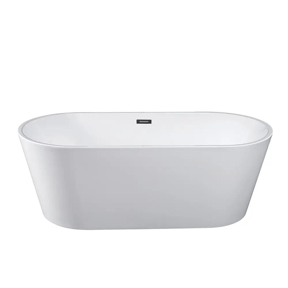 Cada baie freestanding 170 x 75 cm, ovala cu preaplin Ovale Foglia [4]