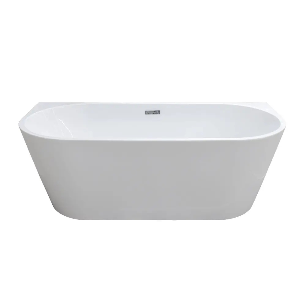 Cada baie freestanding, lipita de perete, 170 x 80 cm, Foglia Mara [3]