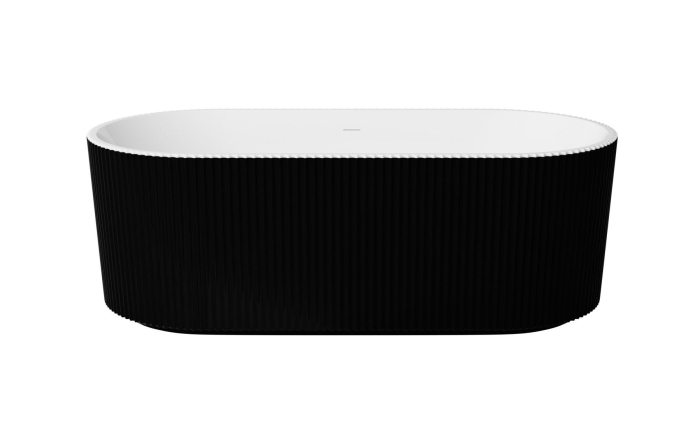 Cada freestanding Besco Giuliana 170x80 cm, acril sanitar, alb [4]