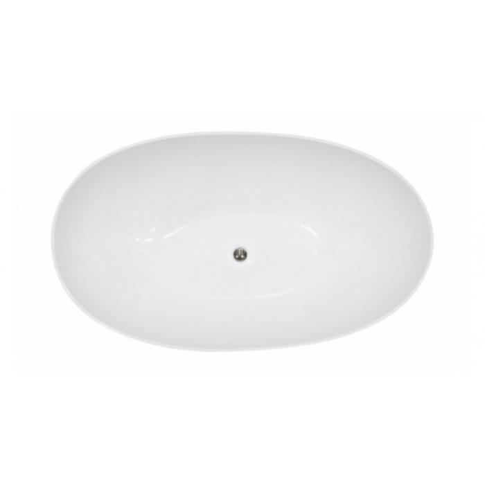 Cada freestanding Besco Siya 171x101 cm, Black&White [2]