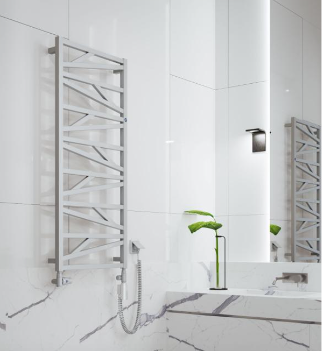 Calorifer portprosop FRISCO WHITE 1187x530mm - alb lucios [2]