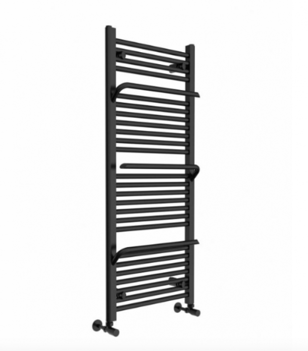 Calorifer portprosop SMART BLACK 1200x500mm - negru mat [1]