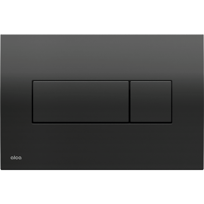 Clapetă acționare BASIC M378 negru lucios – pentru rezervor WC încastrat | Design elegant [1]