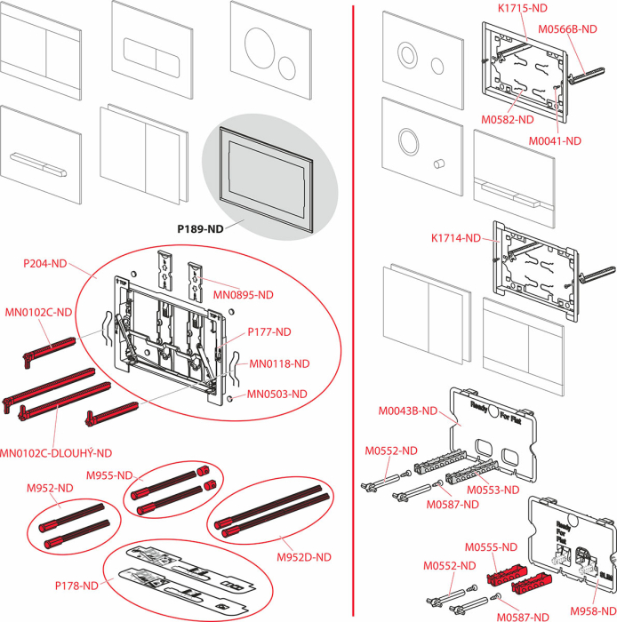 Clapetă acționare Turn Alunox Mat – oțel inoxidabil, dublă comandă [3]