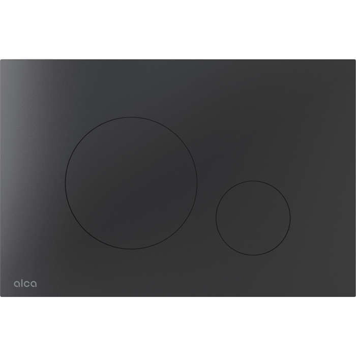 Clapetă acționare Turn-Black, oțel inoxidabil, negru mat – dublă comandă [1]