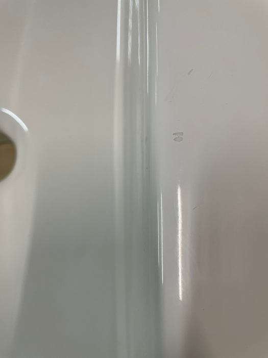 Defect estetic – Lavoar dreptunghiular MEDFORD, din porțelan, încorporabil, 90x39cm – alb [4]