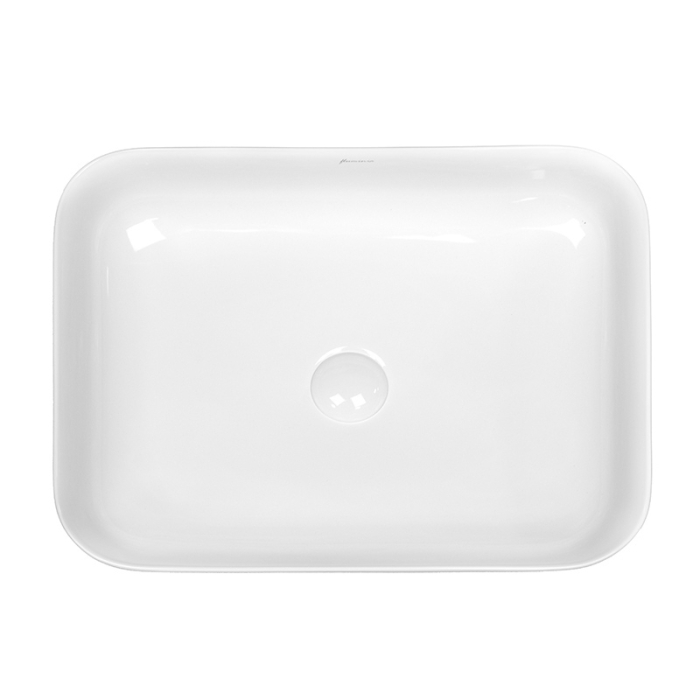 Lavoar pe blat, Fluminia, Arno, dreptunghiular, 48.5 x 39 cm, alb [3]