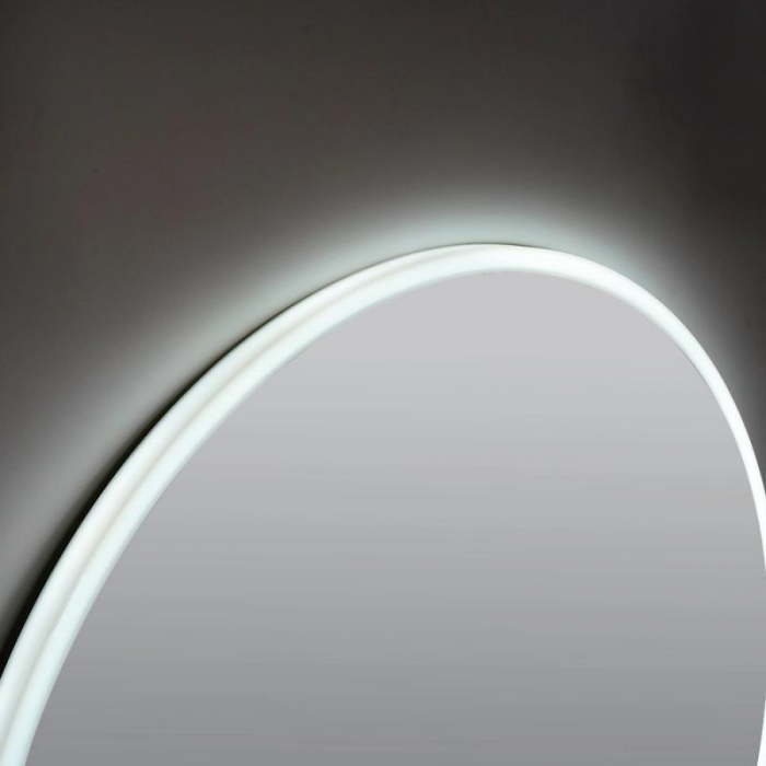 Oglindă LED, lumină reglabilă, dezaburire, ceas si temperatură, 80cm [3]