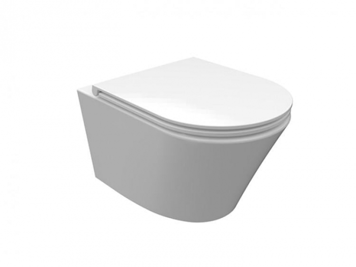 Vas WC INDIANA Rimless, Suspendat – Alb Lucios [1]