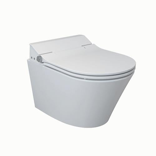 Vas WC INDIANA Rimless, Suspendat, cu Capac Inteligent – Alb Lucios (2BOX) [1]