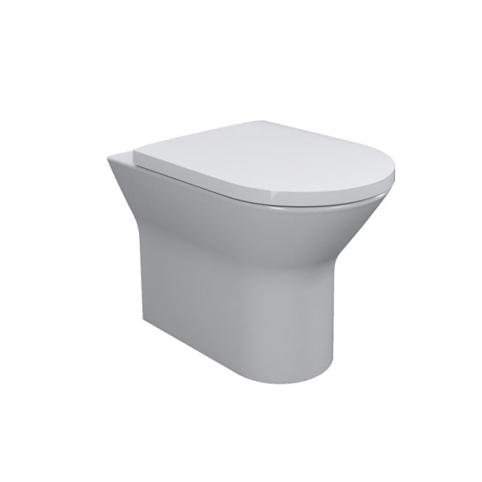 Vas WC VERMONT Rimless, stativ – Alb Lucios [1]