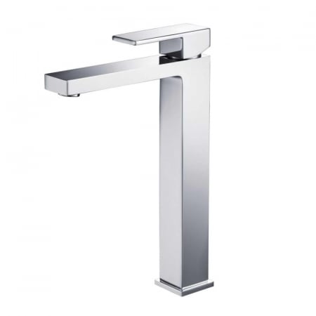 Baterii lavoar - Baterie inalta lavoar CUBEFIELD, cu montaj pe blat - crom